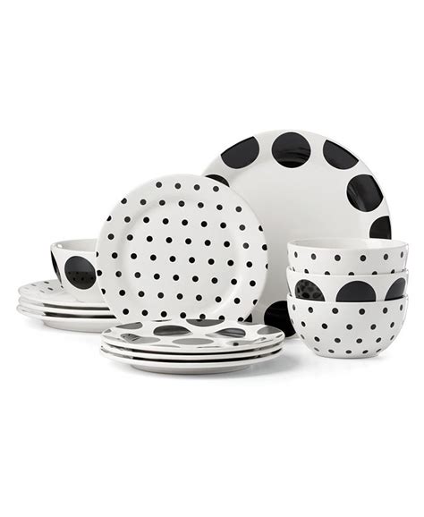 kate spade china dots